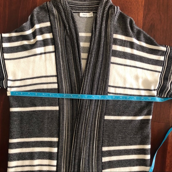 Vince Striped Cardigan Size XXS - Picture 5 of 11
